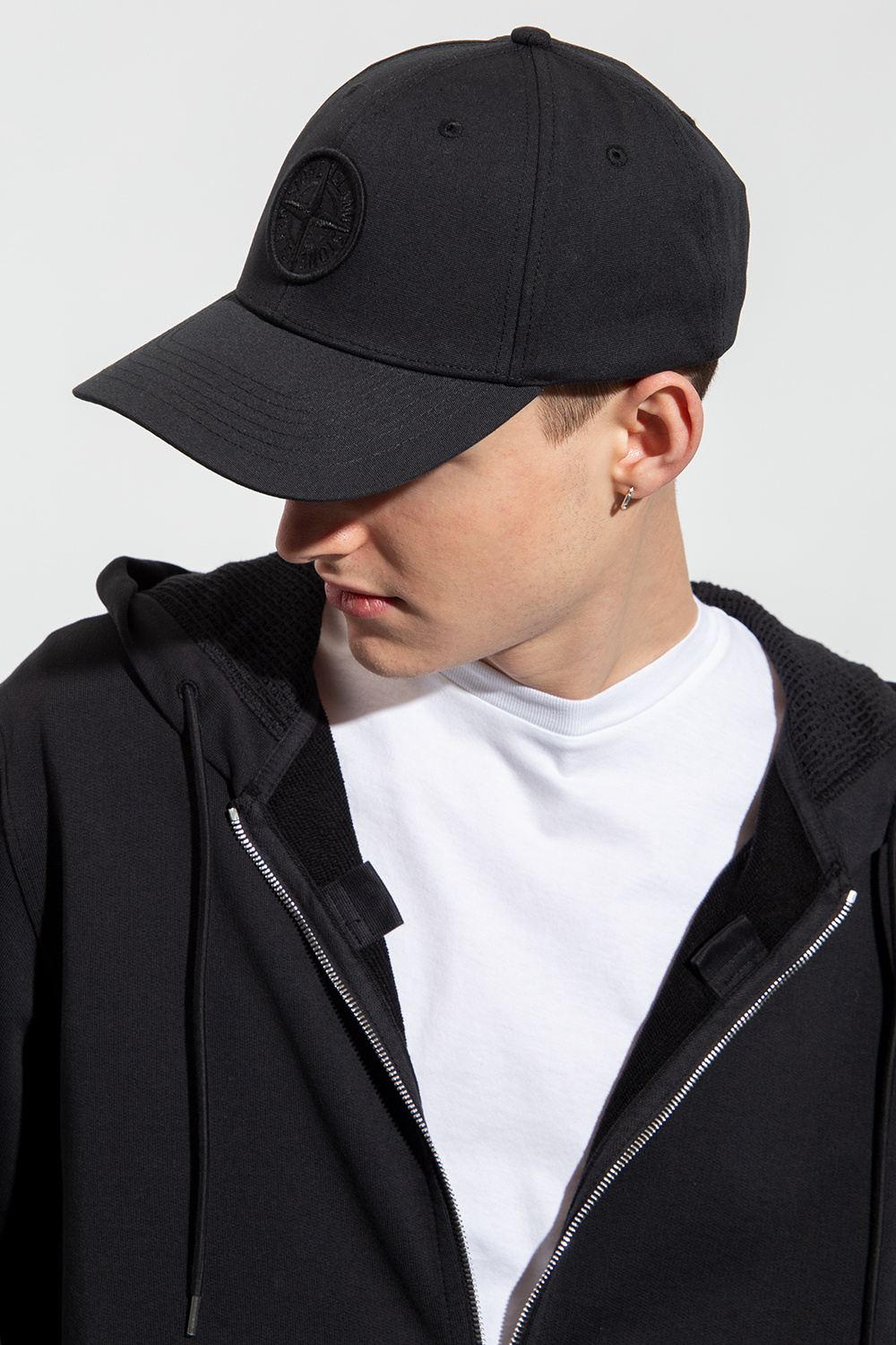 Stone island clearance baseball cap sale